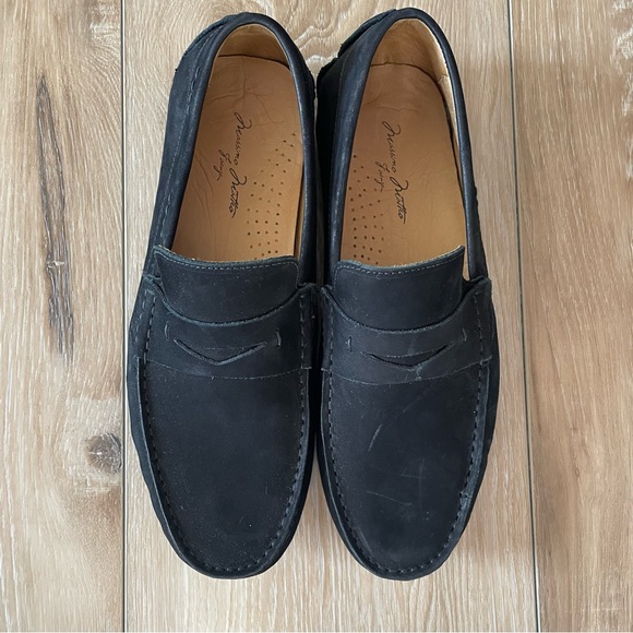 Massimo Matteo Nubuck Penny Driver - Picture 3 of 11